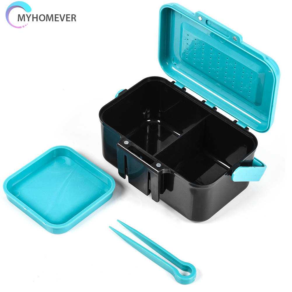 Hộp Đựng Mồi Câu Cá Bằng Nhựa ABS Thoáng Khí