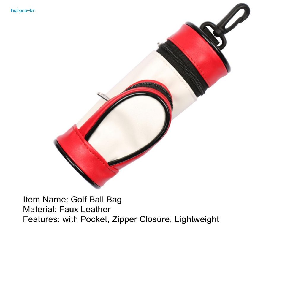 Túi Đeo Hông Bằng Da Đựng Bóng Golf Chống Mòn Tiện Dụng