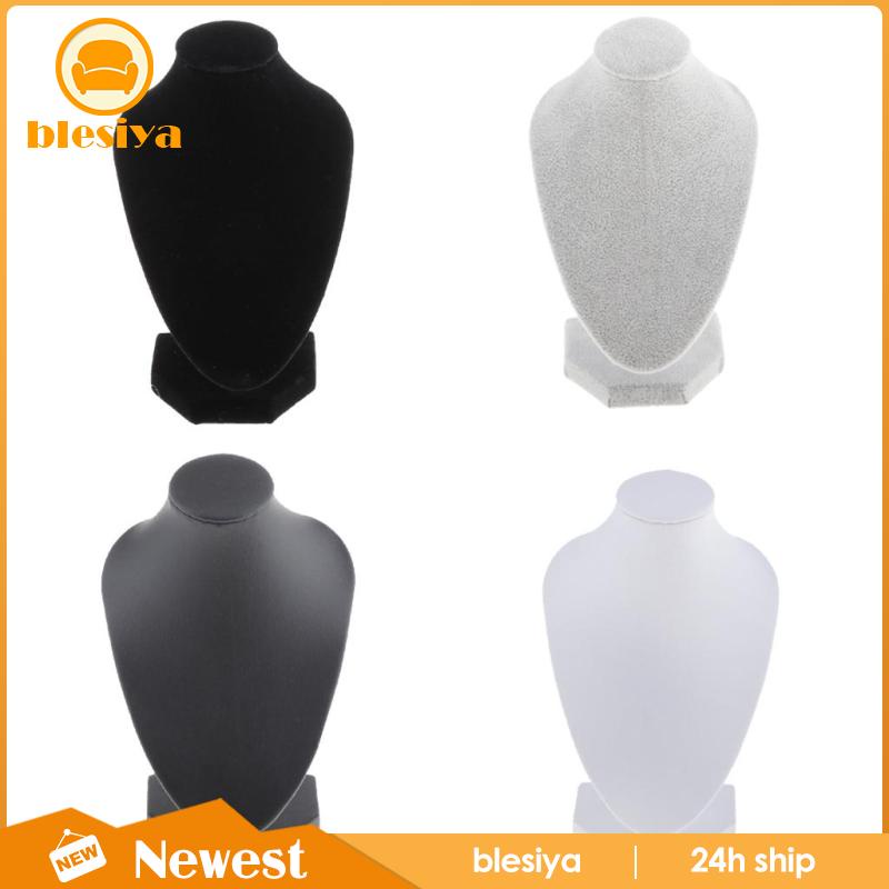 [Blesiya] Giá Nhung Trưng Bày Vòng Cổ / Trang Sức Màu Đen