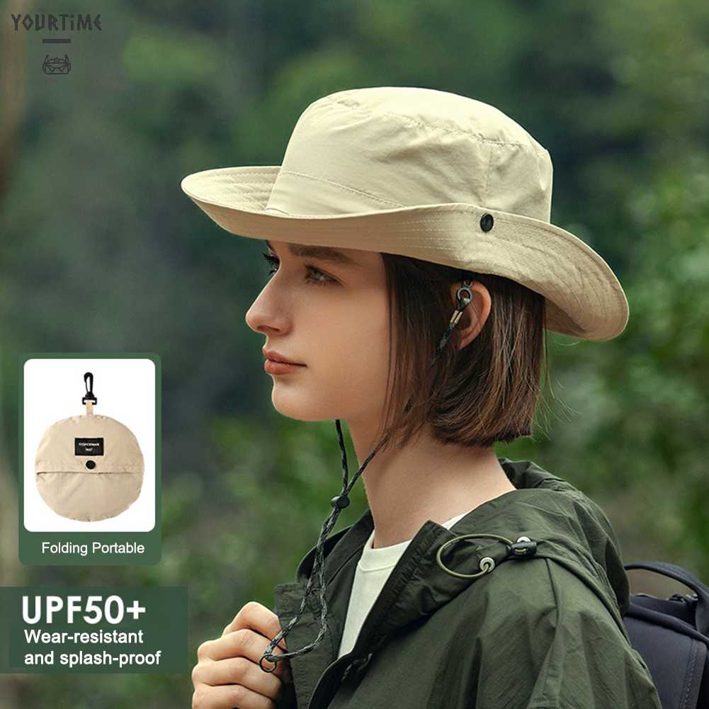 Mũ Tai Bèo Thể Thao Unisex Bằng Polyester Thoáng Khí Chống Tia UV Có Thể Gấp Gọn