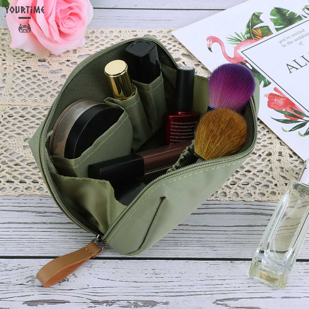 Túi Đựng Mỹ Phẩm / Đồ Vệ Sinh Cá Nhân Bằng Nylon Sức Chứa Lớn Tiện Dụng Cho