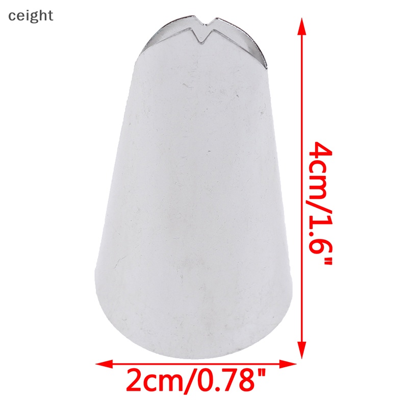 Bộ 5 Đuôi Bắt Bông Kem Bằng Thép Không Gỉ Dùng Trang Trí Bánh