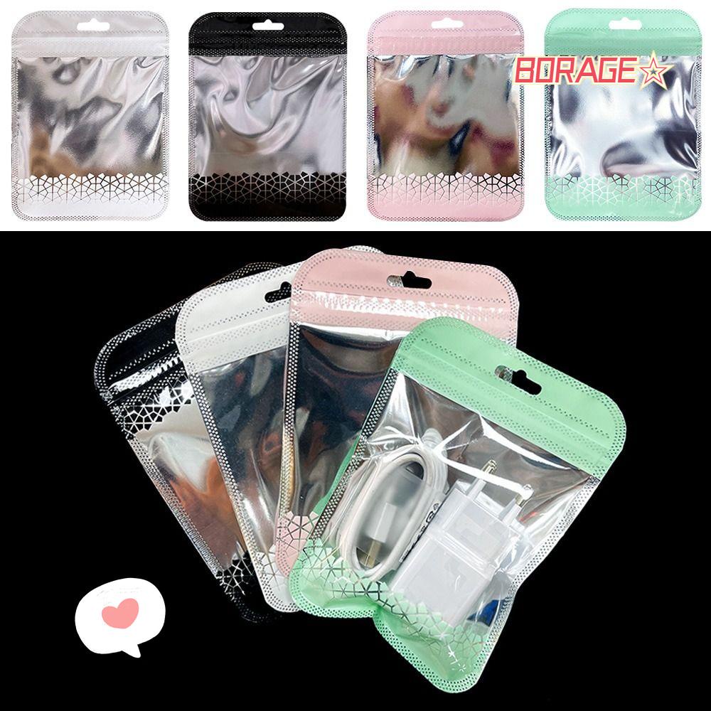 Borag Túi Zip Đựng Trang Sức Dày Dặn Có Thể Đóng Kín