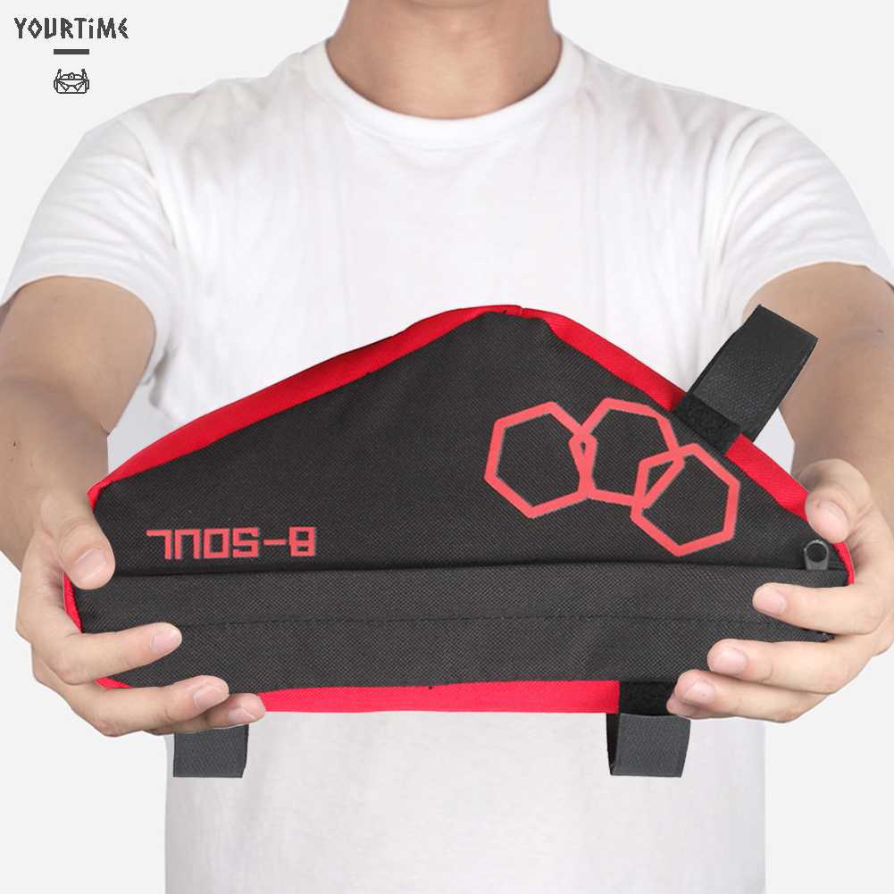 Túi Tam Giác Đựng Đồ Dùng Treo Khung Trước Xe Đạp Leo Núi Tiện Dụng