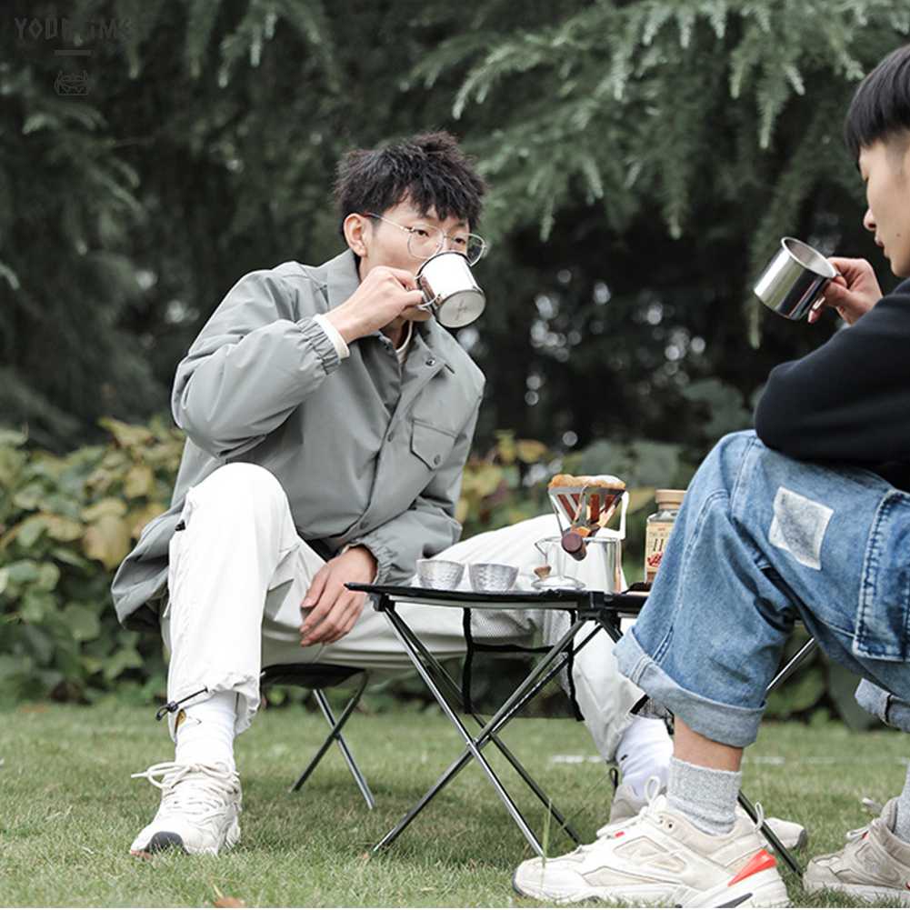 Cốc Lọc Cà Phê Bằng Thép Không Gỉ Thiết Kế Nhỏ Gọn Tiện Dụng