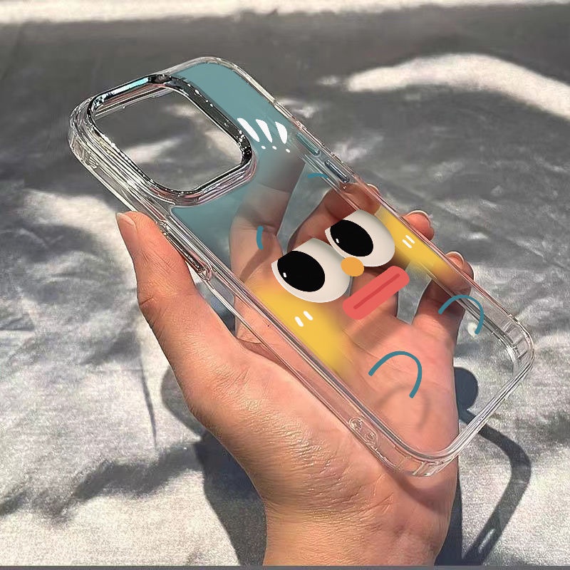 ✅Ốp Điện Thoại Mềm Chống Sốc Họa Tiết Biểu Tượng Cảm Xúc Cho Iphone 8 12 11 / 13 Max Plus 14 Pro 7
