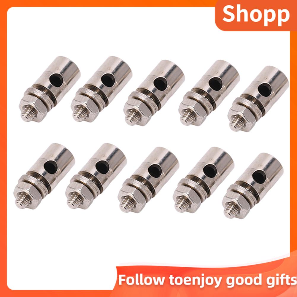 Shopp1 10pcs RC 1.8mm Pushrod Connector Linkage Stoppers For Model Airplane Plane