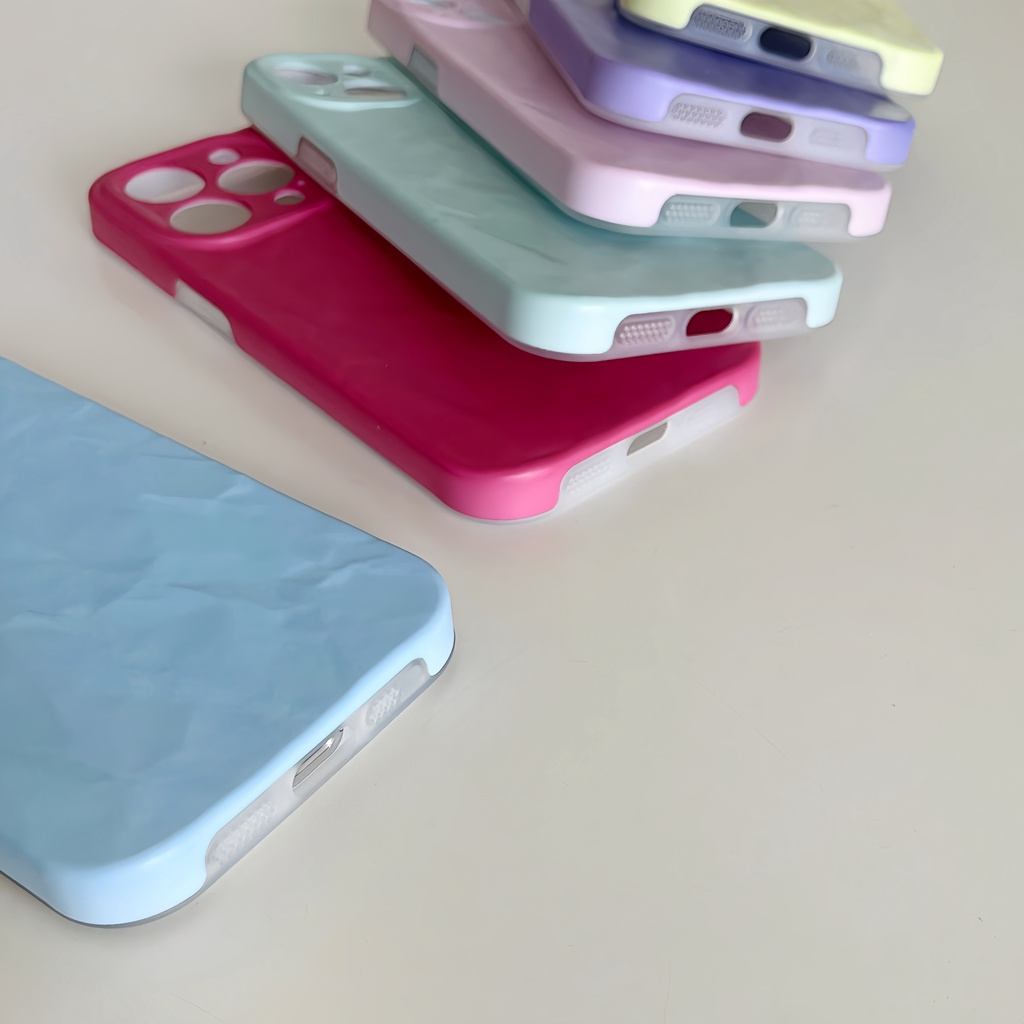 Ốp Điện Thoại tpu Mềm Trong Suốt Viền Màu Macaron 2 Trong 1 Chống Rơi Cho iPhone 14 13 12 11 PRO MAX