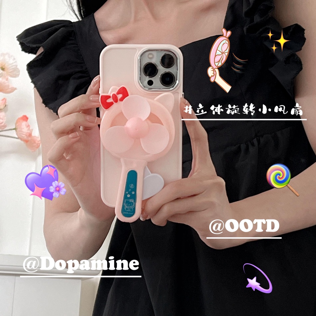 Ốp Điện Thoại Silicon TPU Mềm Chống Rơi Có Vòng Đỡ Xoay 3D Dễ Thương Cho iPhone 11 13 12 14 Pro Max