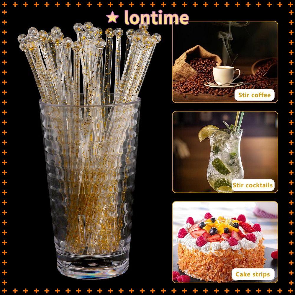 Bộ 30 Que Khuấy Đồ Uống Nhiều Màu