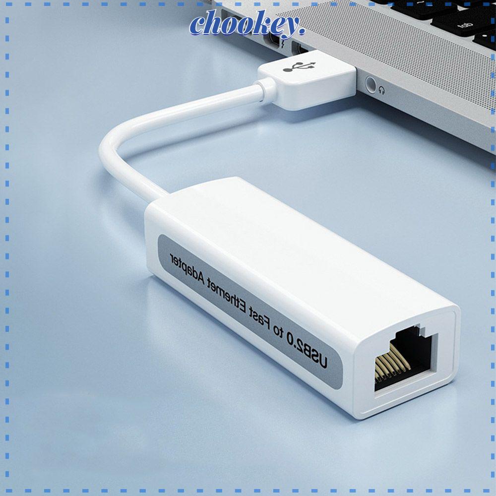 CHOOKEY Dây Cáp Mạng Chuyển Đổi USB 2.0 Sang RJ45 Loại C Sang RJ45 Chuyên Dụng Cho Máy Tính