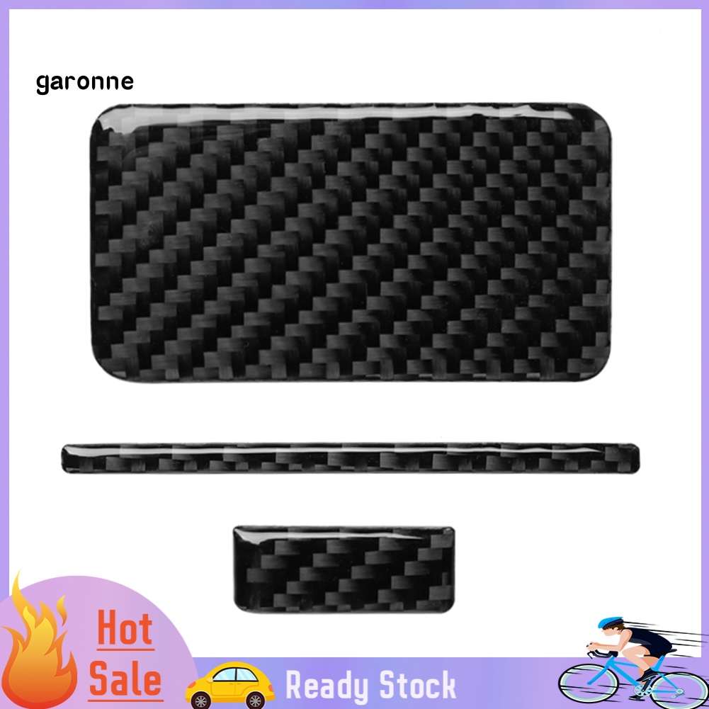 Set 3 Miếng Dán Bảng Điều Khiển Trung Tâm Trang Trí Nội Thất Xe Hơi Nissan 350Z