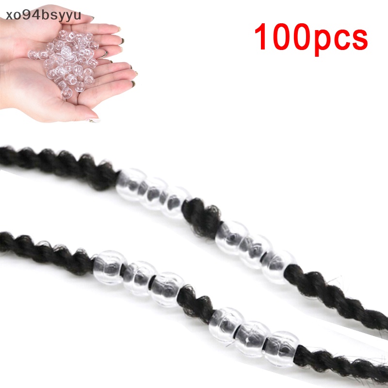 100 Hạt Xỏ Trong Suốt 6mm Xo94Bsyu Dùng Tết Tóc Độc Đáo