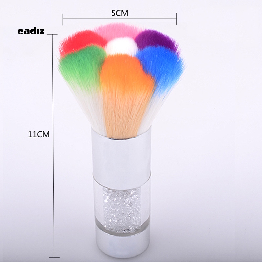 Cọ Phủi Bụi Móng Tay Tay Tay Cầm Đính Đá Trang Trí Nghệ Thuật