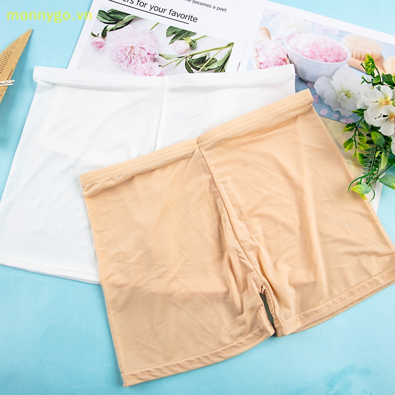 Monnygo Quần Lót Cotton Mềm Mại Phối Ren Không Đường May Mặc Mùa Hè Cho Nữ