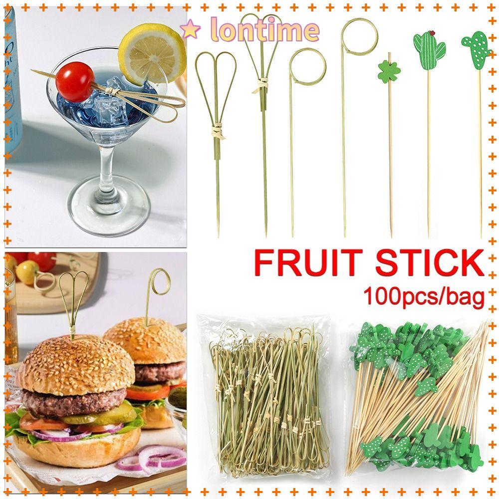 100 Que Tre Dùng Một Lần Để Trang Trí Cho Bánh Hamburger Tiện Dụng