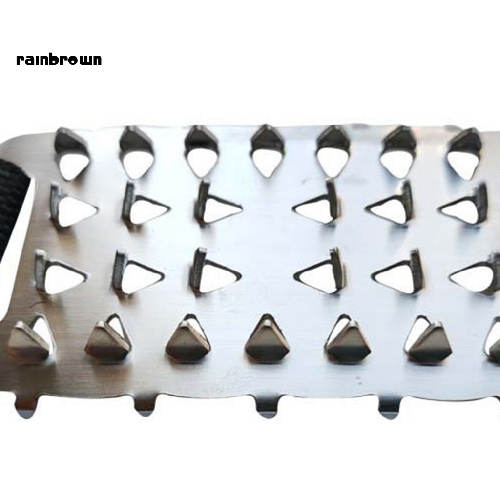 1 Cặp Vỏ Bọc Giày Đi Tuyết 26 Răng Chống Trượt Chống Ăn Mòn