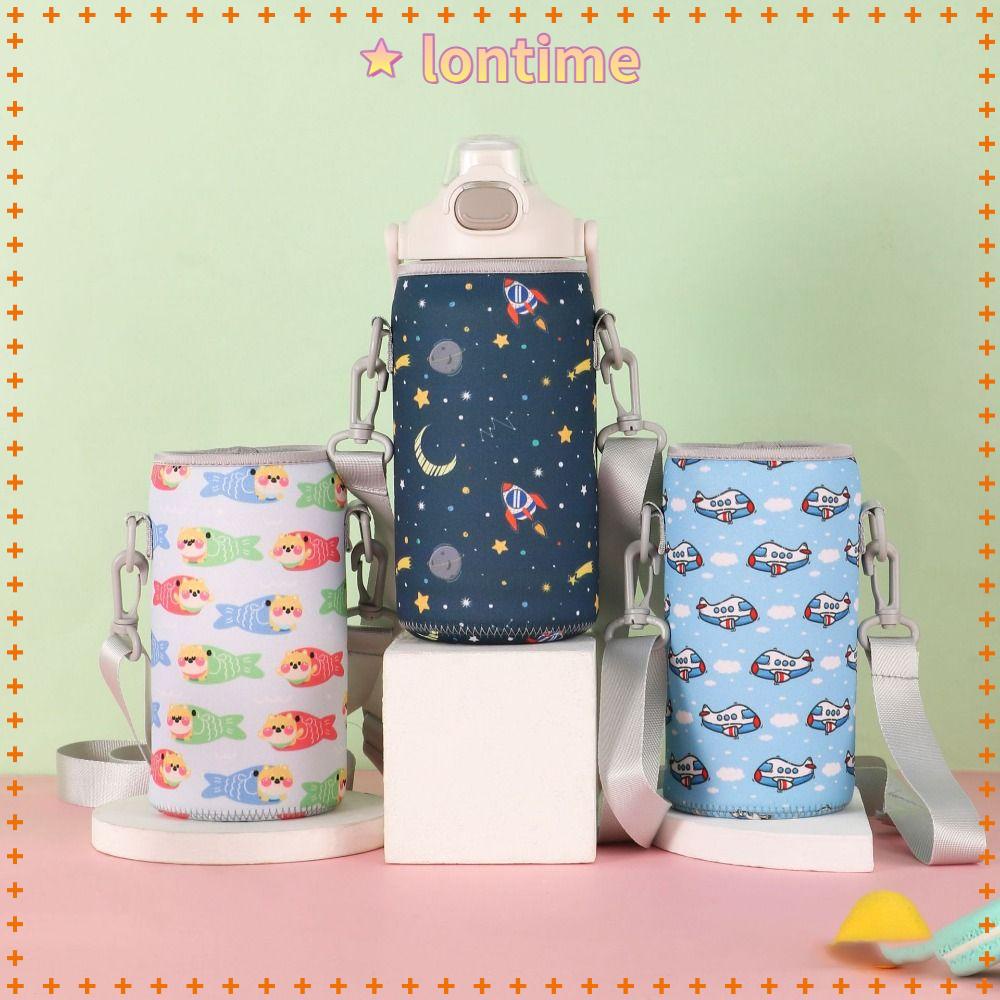 1 Vỏ Bọc Bình Nước Thể Thao Có Dây Đeo Tiện Dụng Ốp