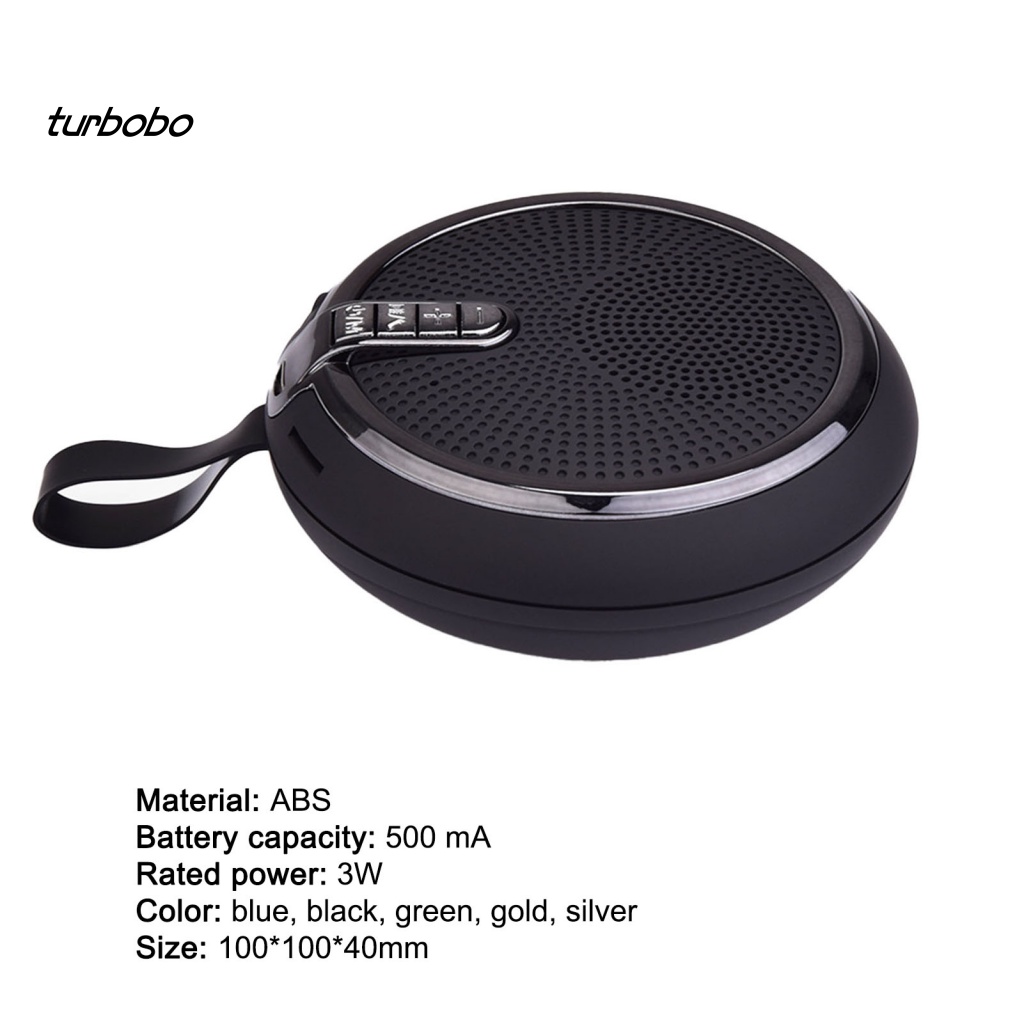 Loa Bluetooth Không Dây Tích Hợp Chức Năng Trung Thực Cao Sạc Lại Được Tiện Dụng