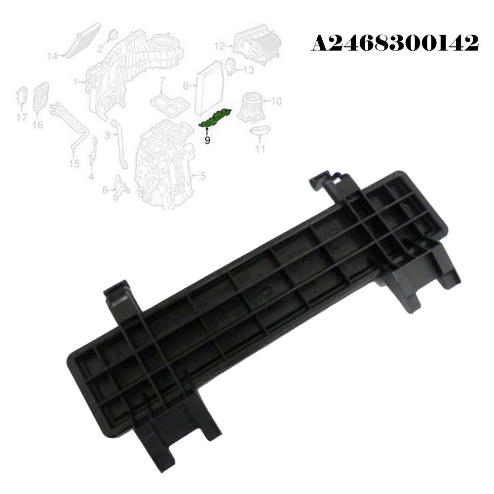 Nắp Bộ Lọc Khí Màu Đen Chuyên Dụng Cho Mercedes Correct GLA A2468300142