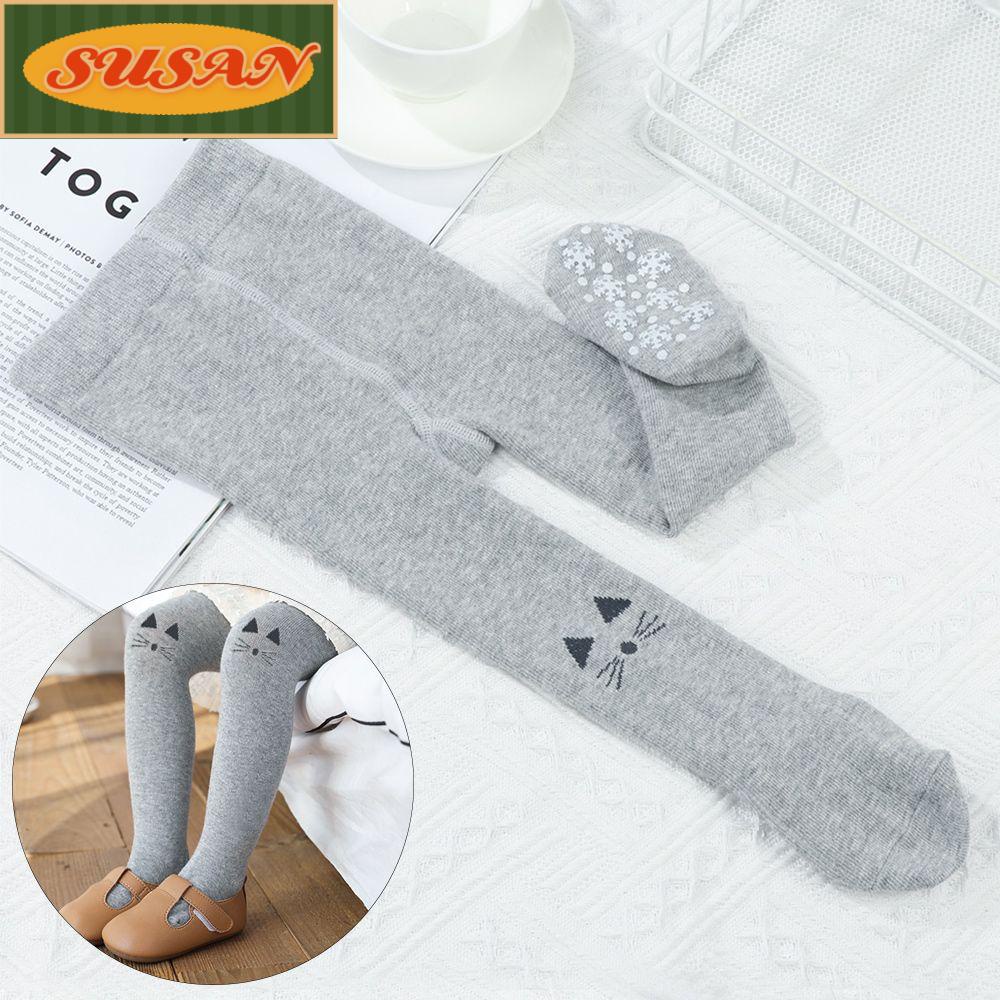 Vớ Cotton Giữ Ấm Chống Trượt Cho Bé