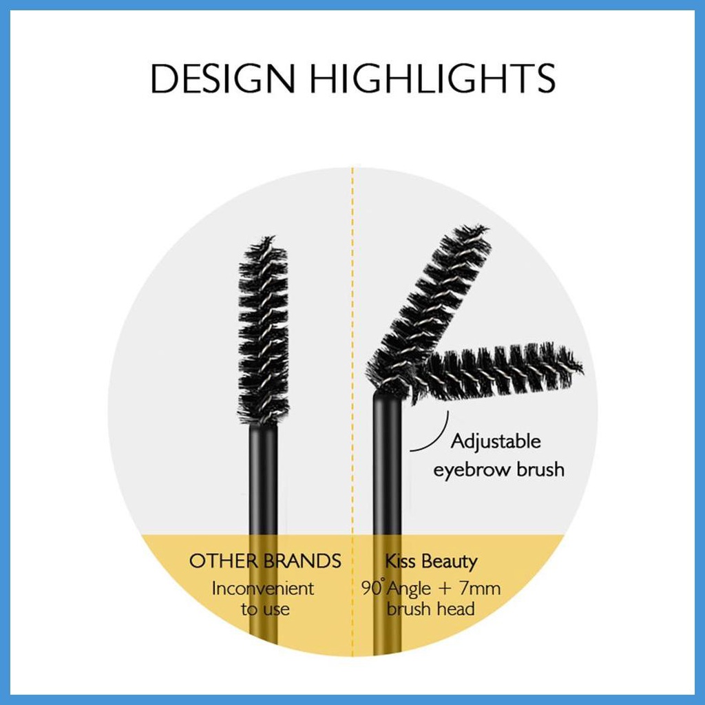 Bộ Xà Phòng Định Hình Lông Mày Kèm Cọ Lâu Trôi Chống Thấm Nước