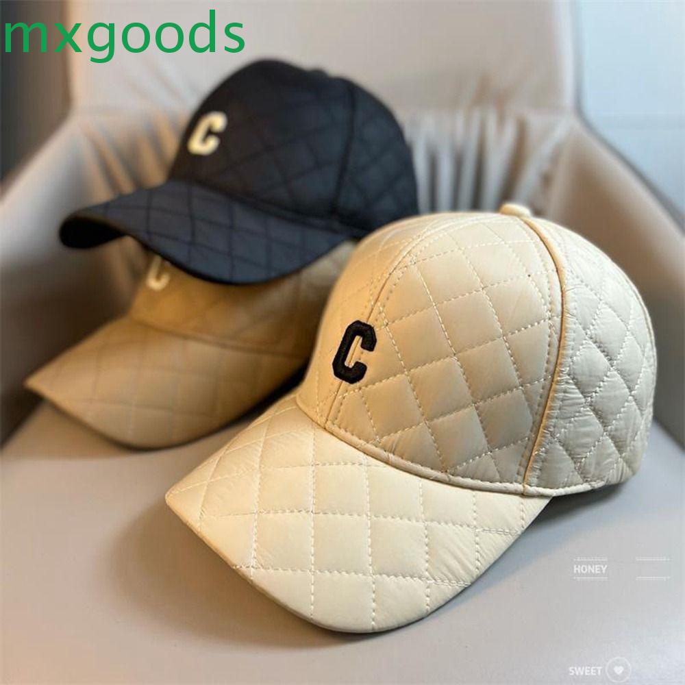 Mũ Lưỡi Trai Thêu Chữ MXGOODS Phong Cách Hàn Quốc Cá Tính Cho Nam