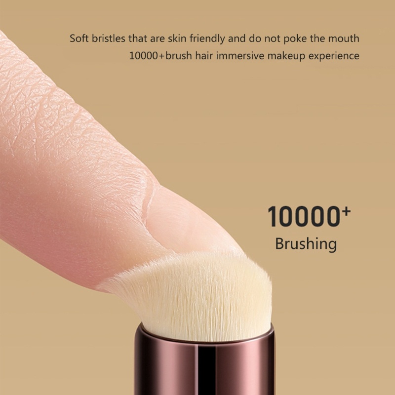 Cọ Trang Điểm Môi Đầu Tròn Tiện Dụng Khi Đi Du Lịch