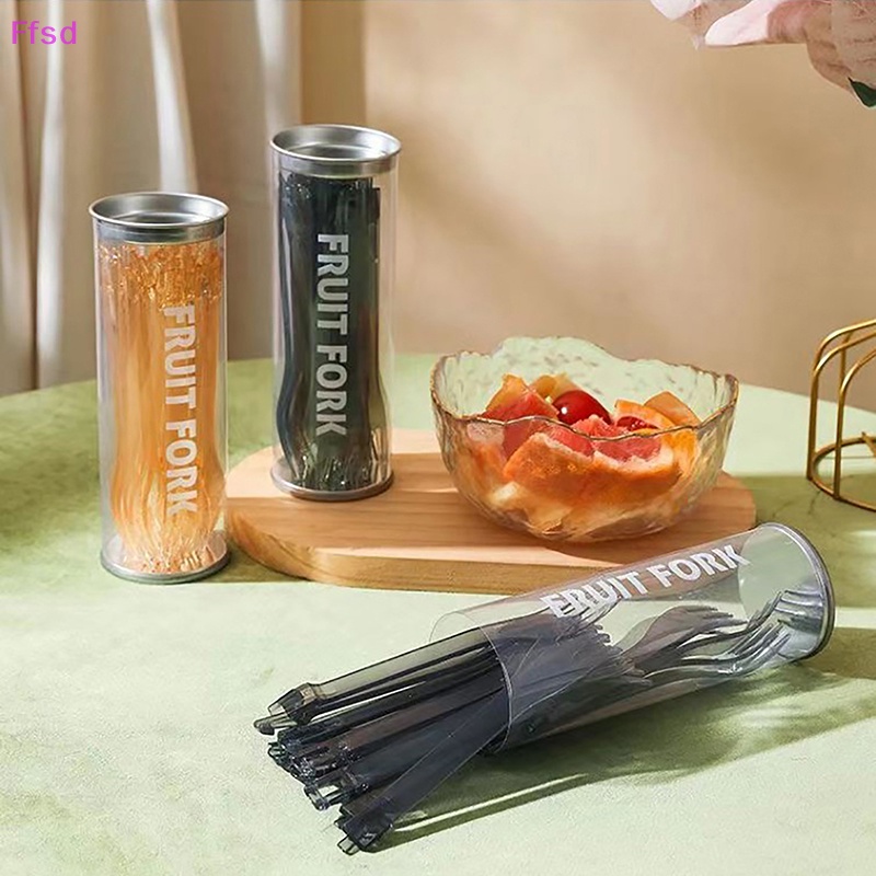 Nĩa Ăn Trái Cây / Tráng Miệng Có Thể Tháo Rời Và Tái Sử Dụng Tiện Lợi