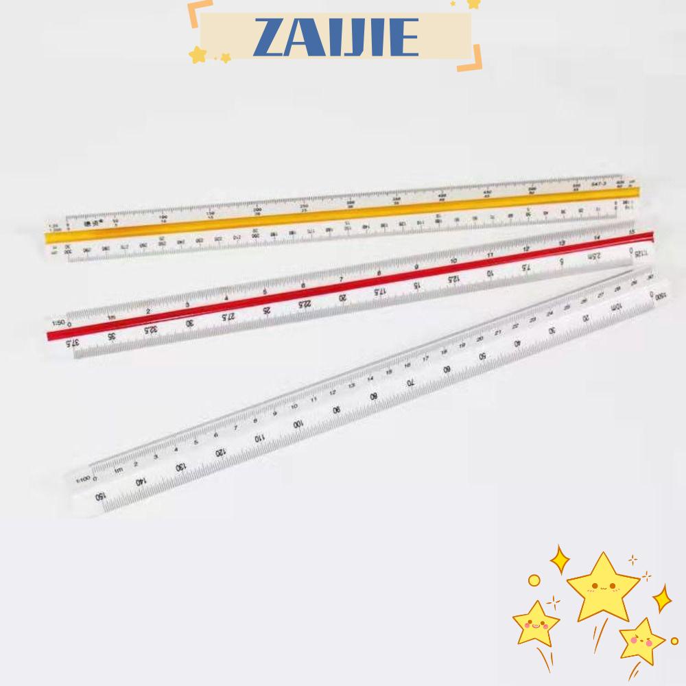 24 Cây Thước Đo Hình Tam Giác Nhiều Màu Sắc 12inch Tiện Dụng