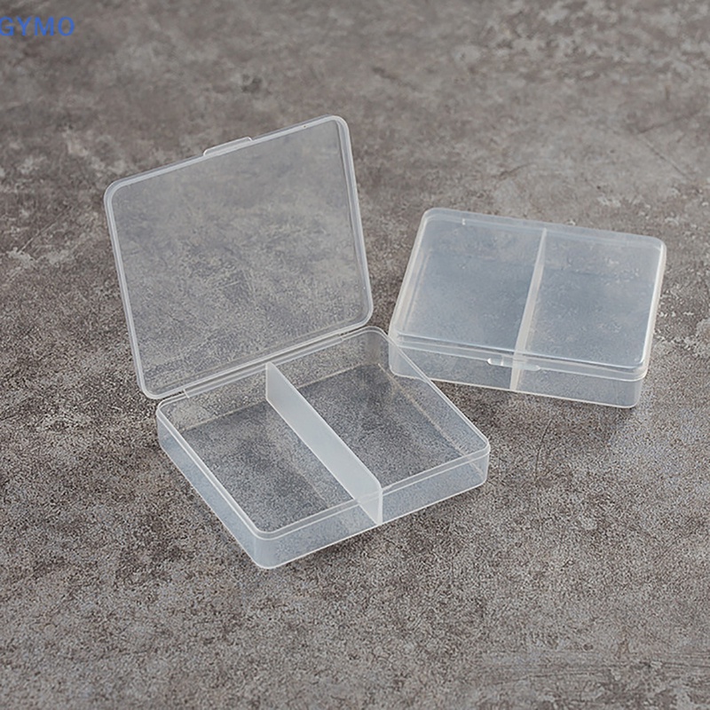 Hộp Nhựa Trong Suốt Hình Vuông Đựng Trang Sức Tiện Dụng