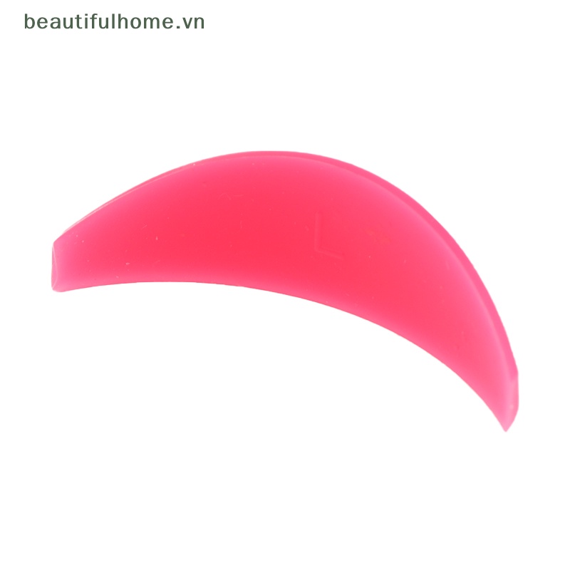 Bộ 6 Cặp Đệm Silicone Nhiều Màu Uốn Cong Lông Mi Có Thể Tái Sử Dụng
