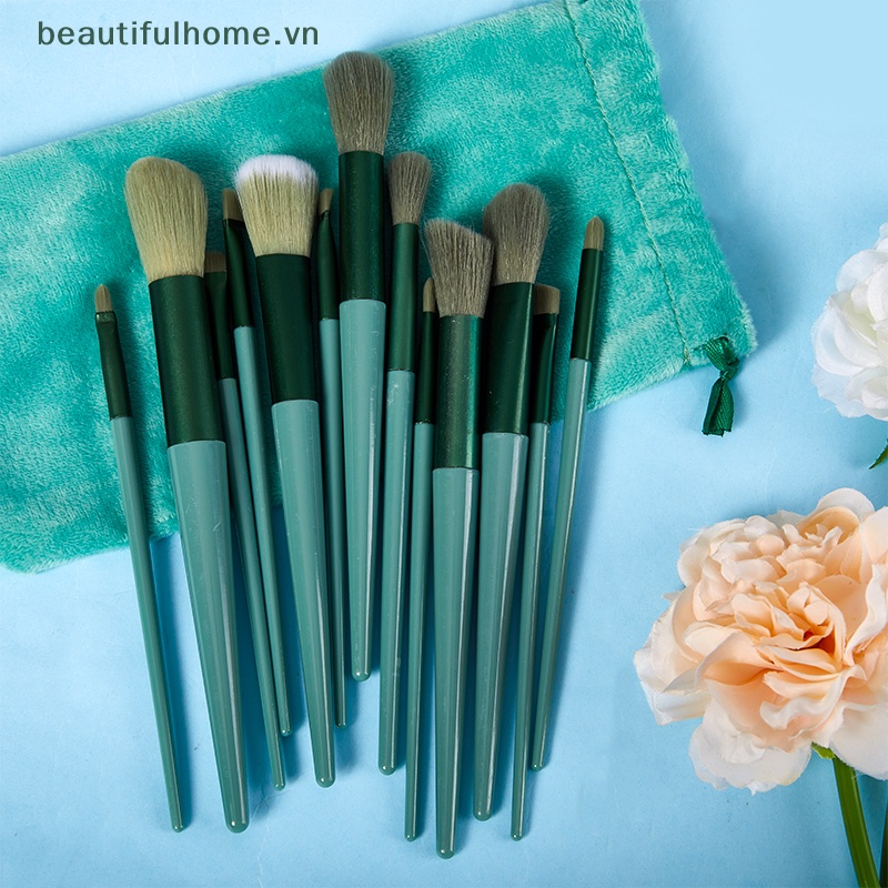 Bộ 13 Cọ Trang Điểm Chuyên Nghiệp Chất Lượng Cao