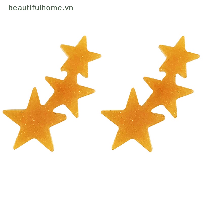 Khuôn Silicone Hình Ngôi Sao Làm Bông Tai DIY