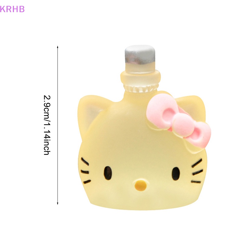 Đồ trang trí Mèo Đeo Nơ Màu Dạ Quang Thu Nhỏ Dùng Trang Trí Tiểu Cảnh Mới