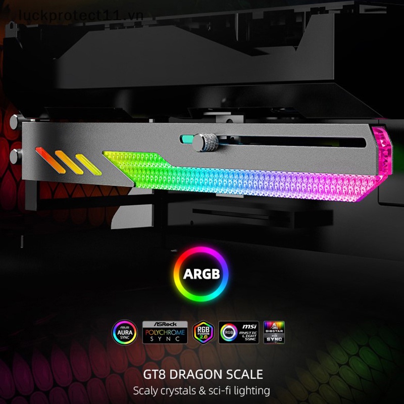 # Dây Cáp 3C &amp; NEW 3C # Giá Đỡ Điện Thoại Dragonscale GT8 GPU 5V A-RGB Nhiều Màu Sắc
