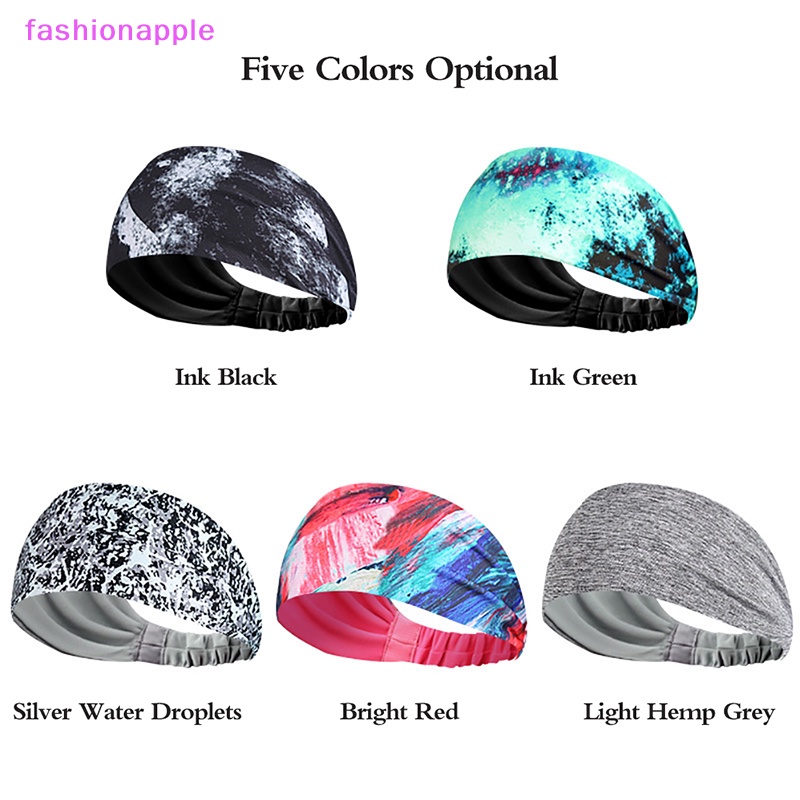 1 Băng Đô Thể Thao Co Giãn Thấm Hút Mồ Hôi Cho Nam Và Nữ