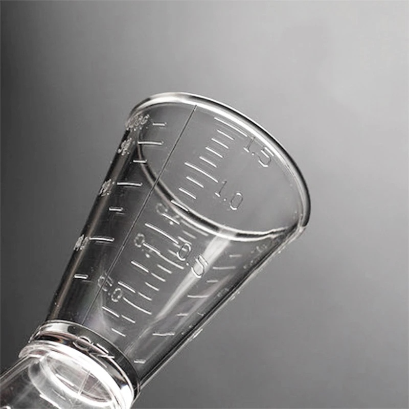Cốc Đong Hình Tam Giác Hai Đầu Trong Suốt 10~40cc Dùng Pha Chế Cocktail / Trà Sữa / Cà Phê