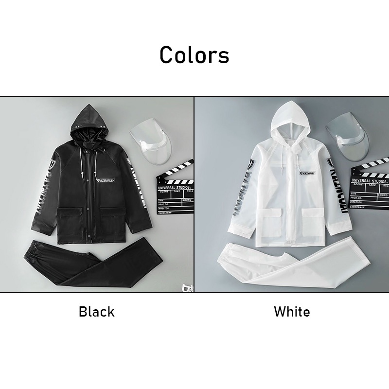 TIDE BEAR Áo Mưa Đơn Cao Cấp Chống Bão Dành Cho Nam Và Nữ Mới