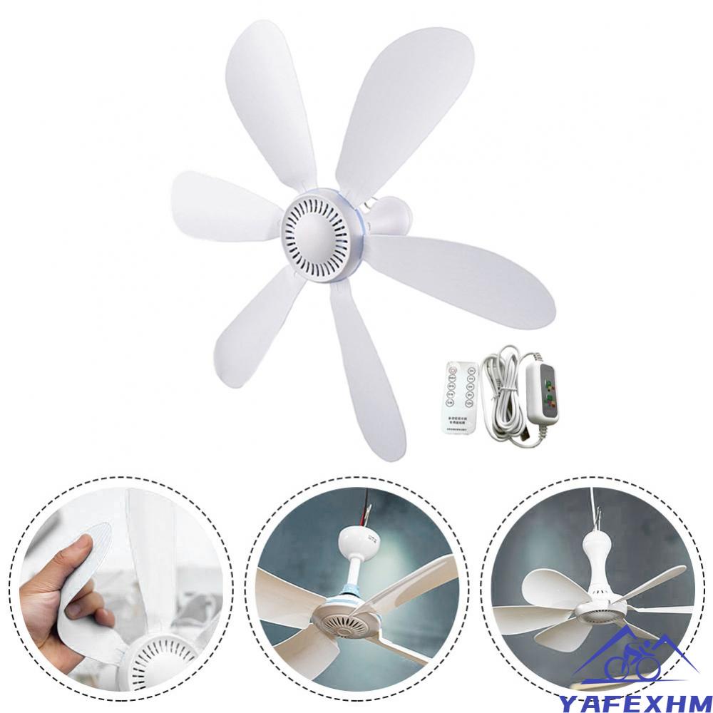 Quạt Trần Cắm Trại Đường Kính 42cm Dài 1.6M