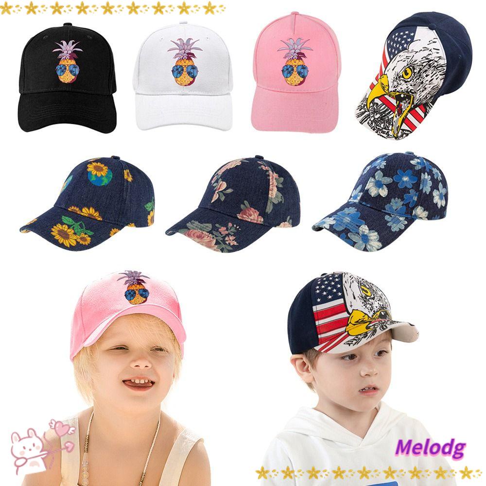 MELODG Mũ Lưỡi Trai Chống Tia UV Thiết Kế Mới Thời Trang Mùa Hè Dành Cho Bé