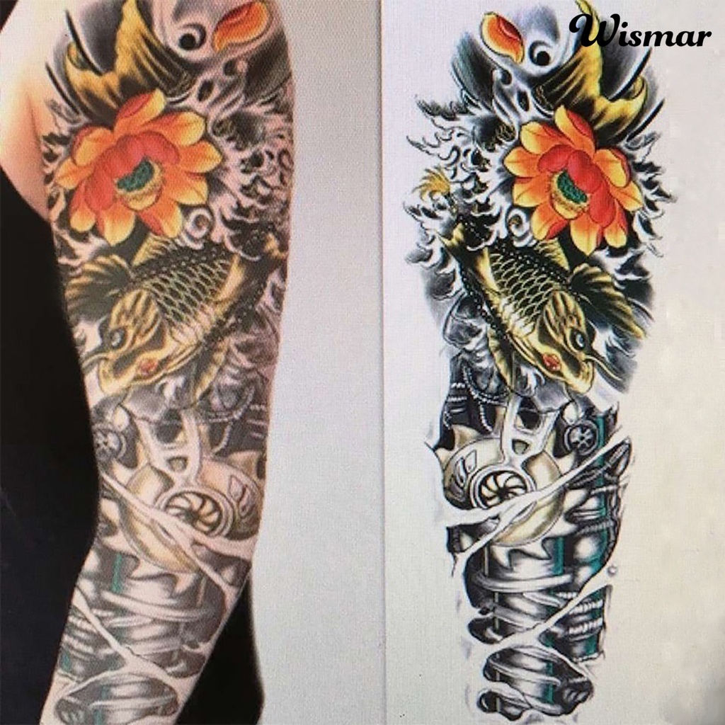Hình Xăm Tạm Thời Chống Nước Nhiều Màu Sắc Cá Tính