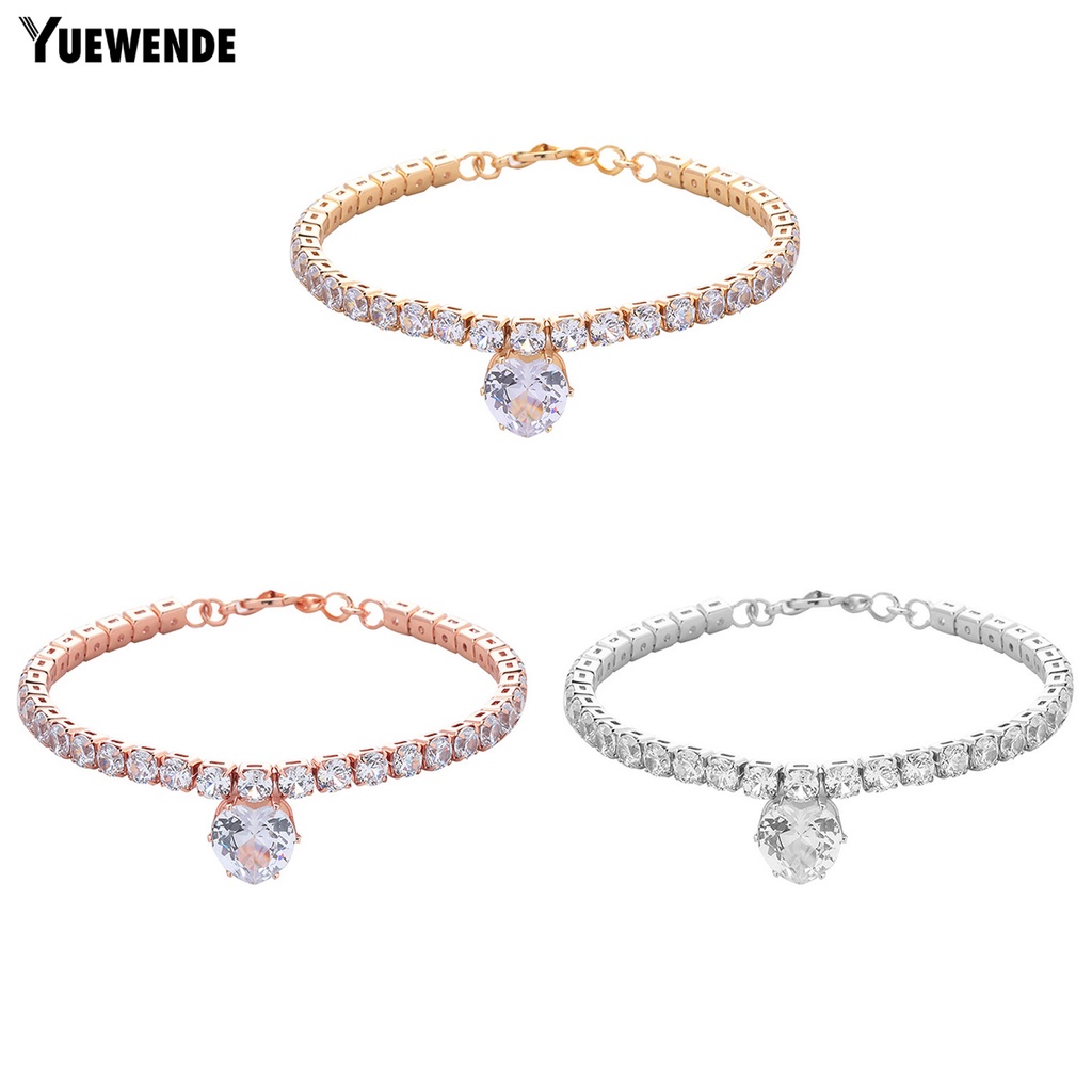 Vòng Cổ Đính Pha Lê Giả Hình Trái Tim Cho Thú Cưng