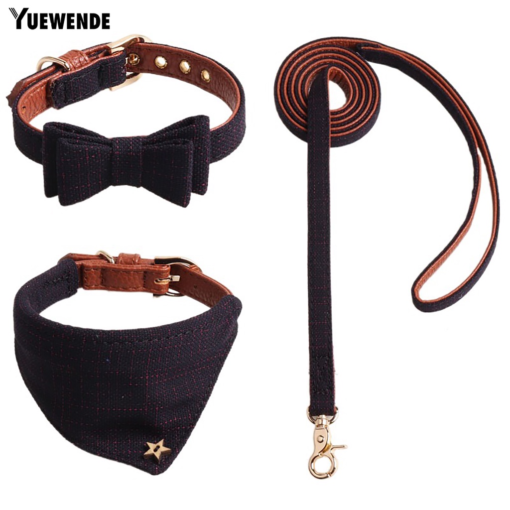 Bộ 3 Dây Dắt Thú Cưng Đi Dạo In Họa Tiết Phong Cách Vintage