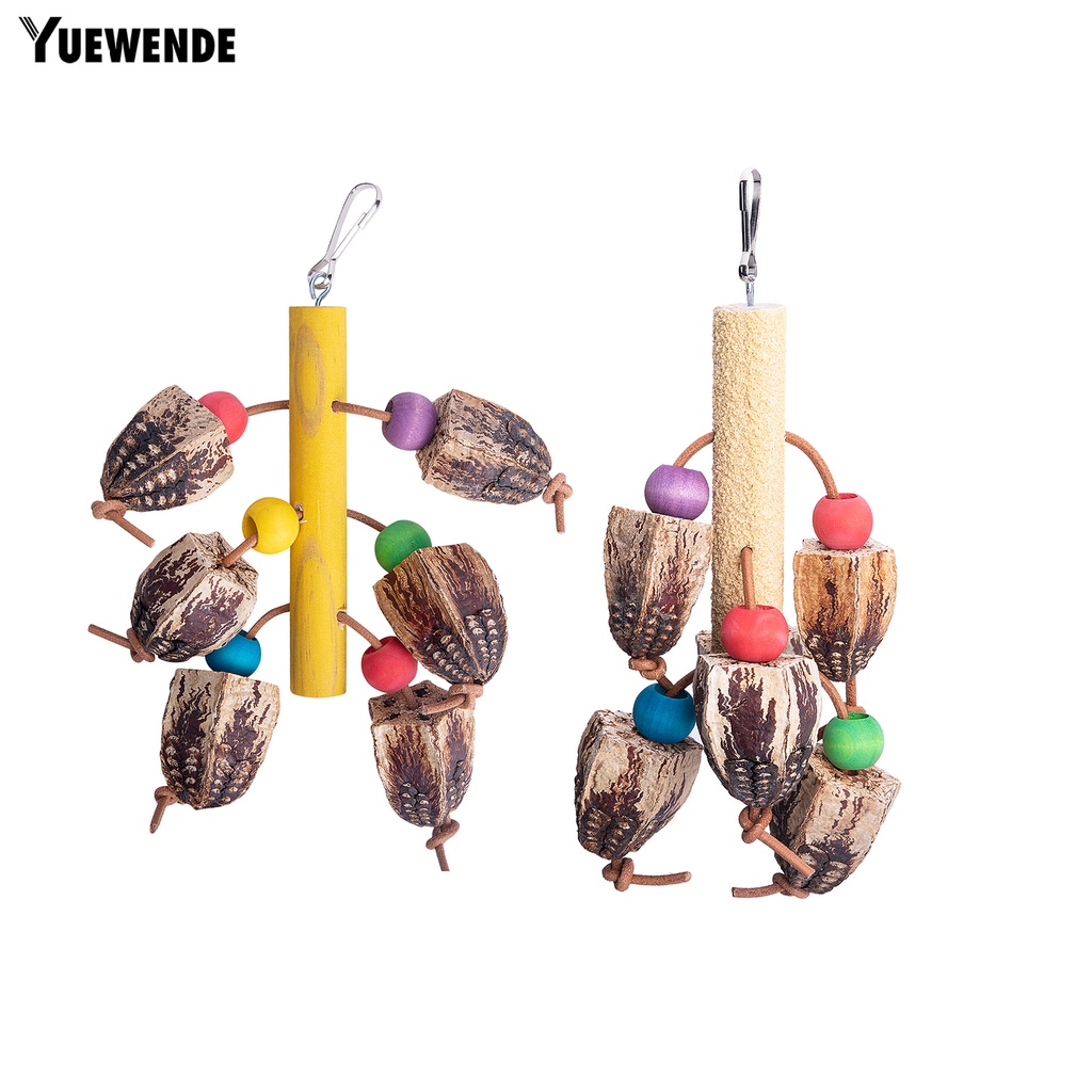 Đồ Chơi Treo Mài Răng Chống Cắn Cho Chim Vẹt Cỡ Vừa Và Vừa