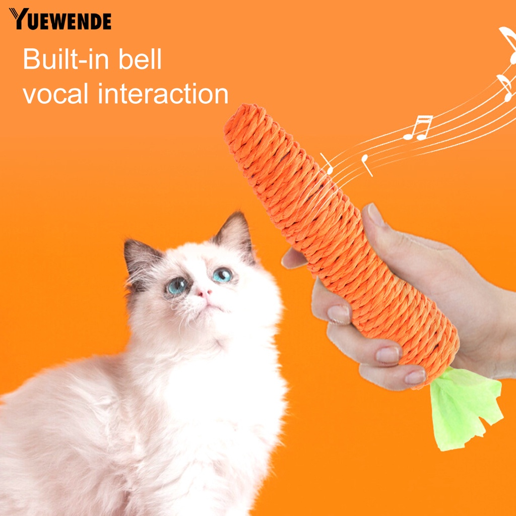 Đồ Chơi Nhai Gặm Hình Củ Cà Rốt Dễ Thương Cho Thú Cưng