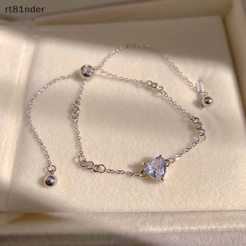 Vòng Tay Đính Đá Zircon Lấp Lánh Tùy Chỉnh Thời Trang Sang Trọng Cho Nữ