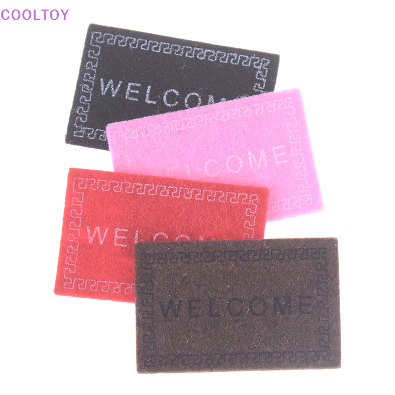 Cooltoy Thảm Lót Sàn Chào Mừng Nhà Búp Bê Đồ Chơi Trẻ Em HOT