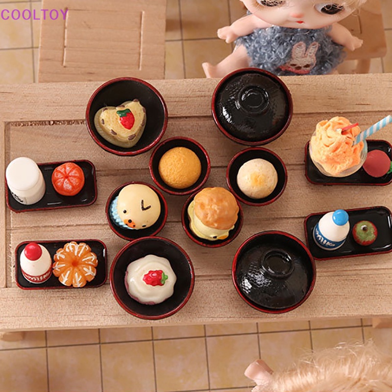 Cooltoy Mô Hình Dĩa Ramen Mini Tỉ Lệ 1: 12 Trang Trí Nhà Búp Bê