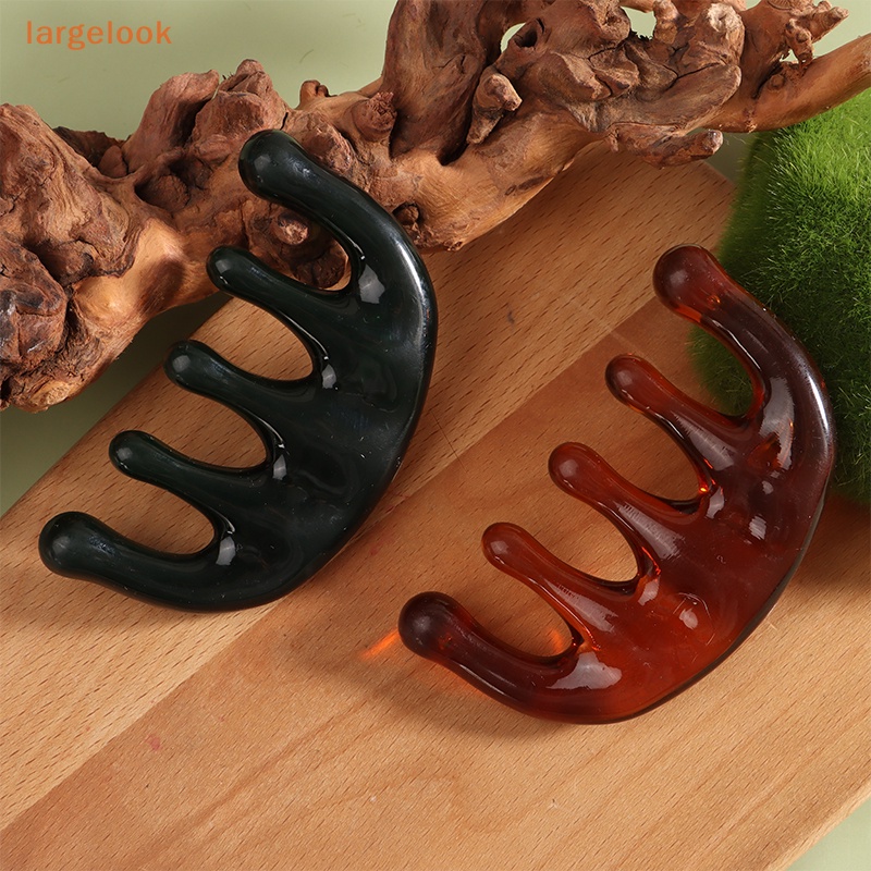 1 Lược Chải Tóc Mát Xa Da Đầu Bằng Nhựa Chống Tĩnh Điện